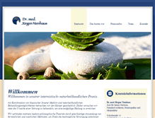 Tablet Screenshot of drnienhaus.de